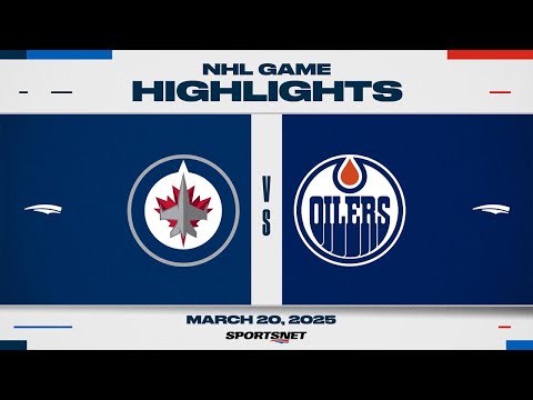 NHL Highlights | Jets vs. Oilers - March 20, 2025