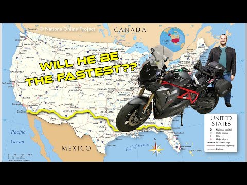 Electric Motorcycle Cross-Country Record Attempt: Part 1