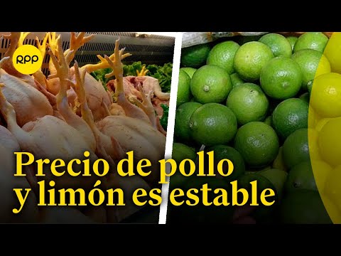 Midagri: Precio de pollo y limón se mantendrá estable hasta fin de año