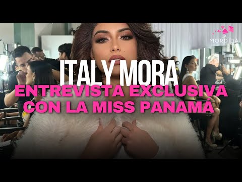 LA MORDIDA | ENTREVISTA EXCLUSIVA CON LA MISS PANAMÁ, ITALY MORA DESDE MÉXICO.