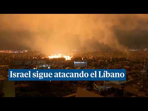 Israel continúa sus bombardeos contra Beirut