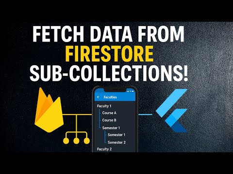How to Fetch Data from Firebase Firestore SubCollections in Flutter | Firebase Sub-Collection
