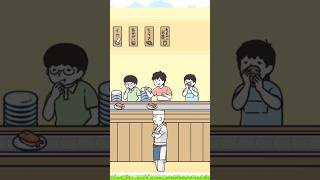 【ドッキリ神回避3】空腹回避🍣 友達に食べられちゃう [ Prank god avoidance 3]  #shorts #games #ゲ