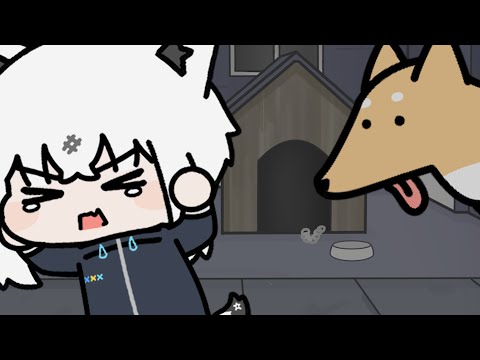 CAT vs DOG 【手描き】