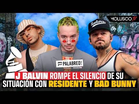 J Balvin habla de su situación con Residente y Bad Bunny “El Palabreo” analiza