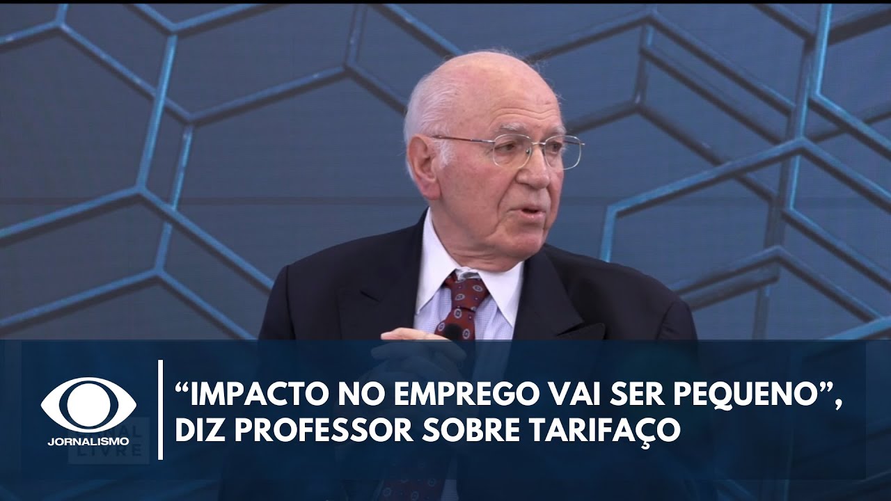 Acredito que o impacto no emprego vai ser pequeno diz professor sobre tarifaço | Canal Livre