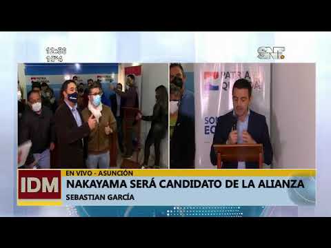 Eduardo Nakayama será candidato único de la Alianza para Asunción