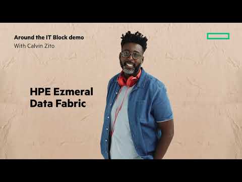 Latest HPE Ezmeral Data Fabric demo