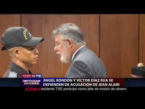 Ángel  Rondón y Víctor Díaz Rúa se defienden de acusación de Jean Alain