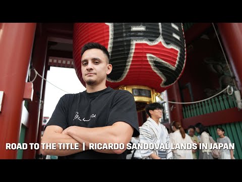 ROAD TO THE TITLE | Ricardo Sandoval landed in Japan #dayone