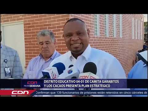 Distrito Educativo 04-01 de Cambita Garabitos y los cacaos presenta plan estratégico