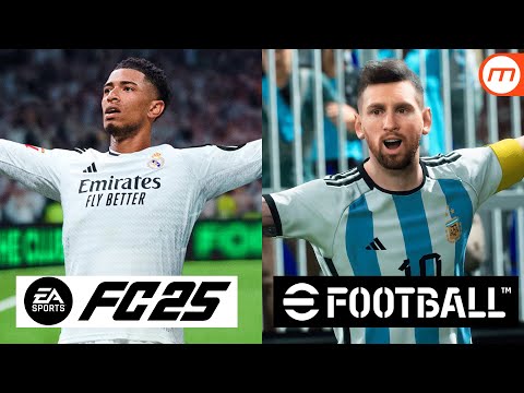 EA Sports FC 25 contro eFootball: qual è il migliore?
