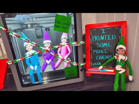 Elf on the Shelf Week 2 - Locked Up!!