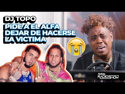 DJ TOPO PIDE A EL ALFA DEJAR DE HACERSE LA VICTIMA EN EL CASO BUGATTI (EL DESPELUÑE)