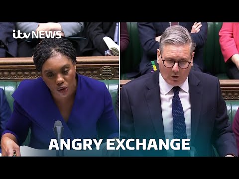 Starmer vs Badenoch: Gender row rages at PMQs