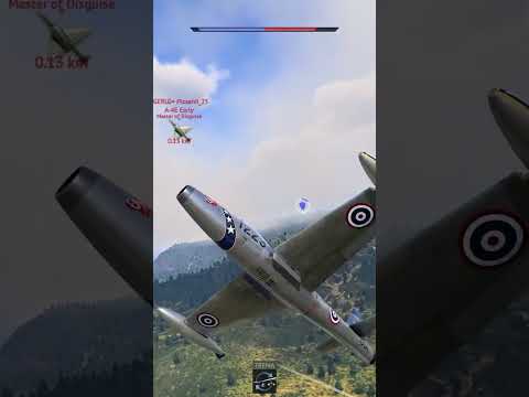 HE HAD THE A10 GUN ON HIS PLANE #warthunder