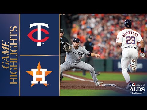 Twins vs. Astros ALDS Game 1 Highlights (10/7/23) | MLB Highlights video clip
