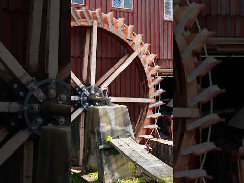 So restauriert man ein traditionelles Mühlrad