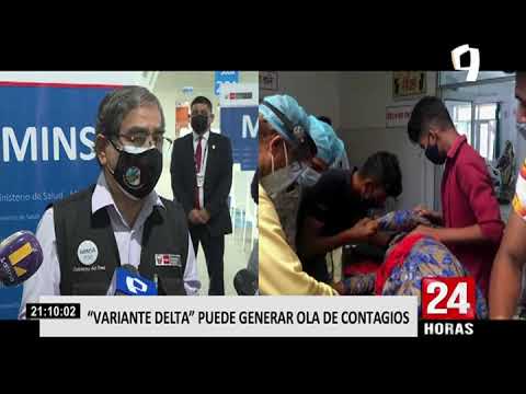 Covid-19: ministro Óscar Ugarte confirma un primer caso de la “variante Delta” en Lima