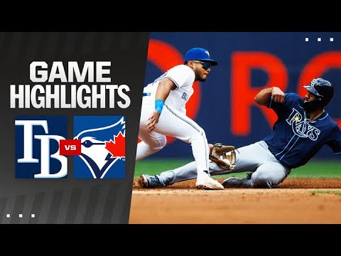 Rays vs. Blue Jays Game Highlights (7/25/24) | MLB Highlights