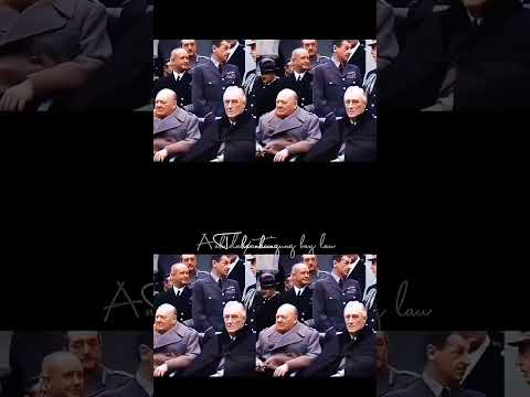 3 ông lớn gặp nhau Liên Xô Anh Mỹ #lienxo #anh #my #chientranhthegioi #ân