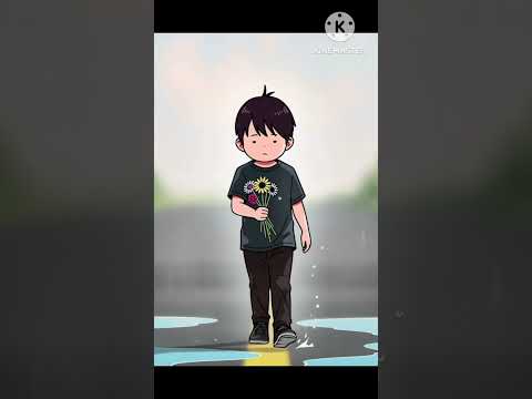 एक छोटे से गाँव में एक लड़का रोज़ अपनी माँ के लिए फूल#bairal #cartoon #video