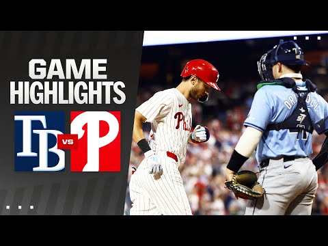 Rays vs. Phillies Game Highlights (9/10/24) | MLB Highlights