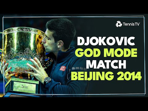 When Novak Djokovic Went GOD MODE vs Tomas Berdych 🤯 | Beijing 2014 Final Highlights