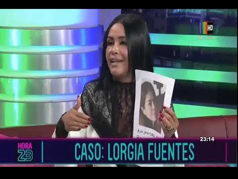 Lorgia Fuentes reaparece para desmentir acusaciones