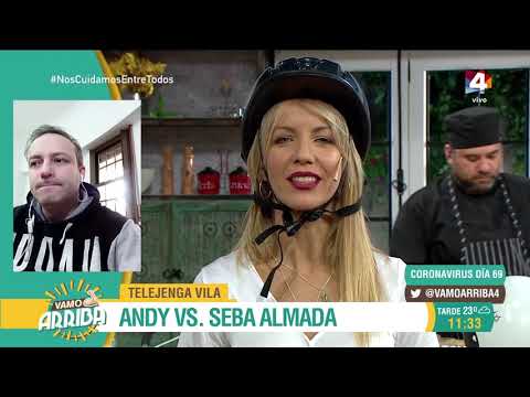Vamo Arriba - Seba Almada vs Andy en el Telejenga Vila