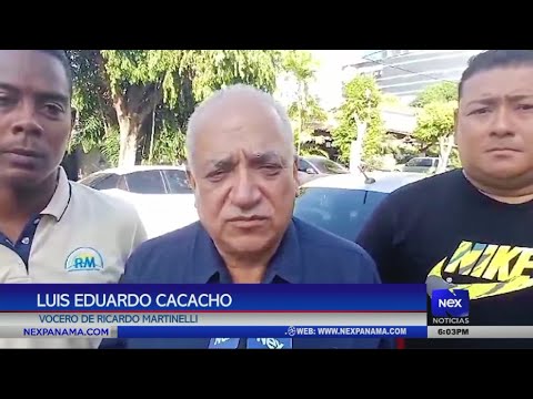 Luis Eduardo Camacho se refiere al pronunciamiento del Tribunal Electoral