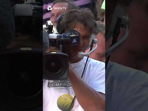 When Rafael Nadal Became A Cameraman! 😂