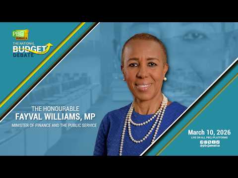 Opening of the 2026-2027 Budget Debate | Hon. Fayval Williams Minster of Finance & Public Service