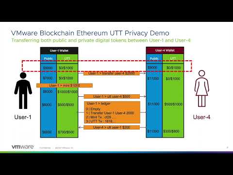 VMware Blockchain for Ethereum 1.8 : Privacy SDK Demo Talk