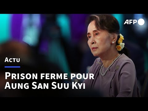 Birmanie: deux ans* de prison pour Aung San Suu Kyi | AFP