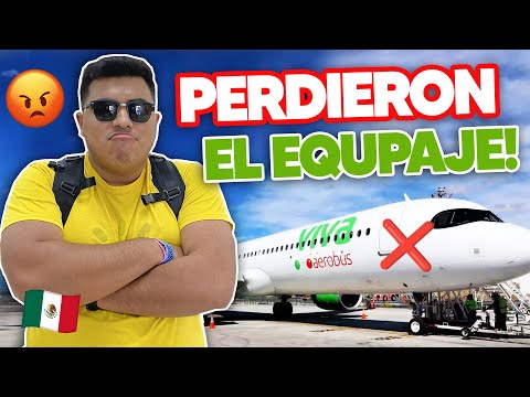 Mi experiencia en la PEOR aerolínea de MEXICO   VIVAEROBUS  ¡Me PERDIERON mi EQUIPAJE!