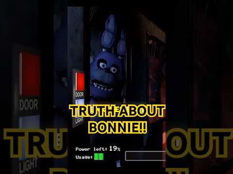 The Truth about #bonnie #fnaf