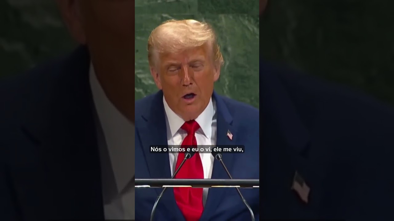 Trump cita Lula conta abraço nos bastidores e diz que combinou reunião com presidente do Brasil