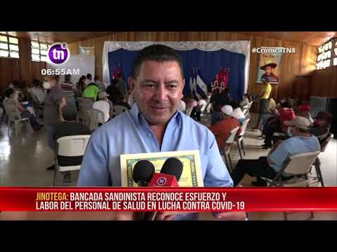 Nicaragua: Bancada Sandinista en Jinotega reconoce al personal del Hospital Blanca Aráuz
