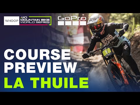 Jackson Goldstone’s LA THUILE 🇮🇹 GoPro COURSE PREVIEW | UCI Downhill World Cup
