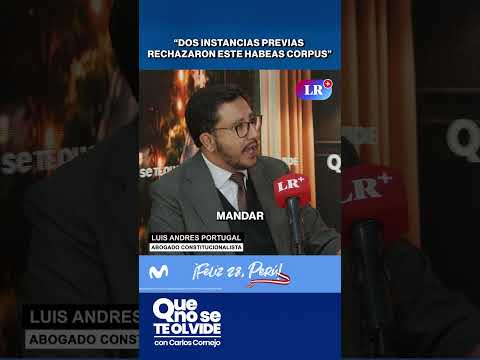 “DOS INSTANCIAS PREVIAS RECHAZARON ESTE HABEAS CORPUS” | QNSTO #shorts