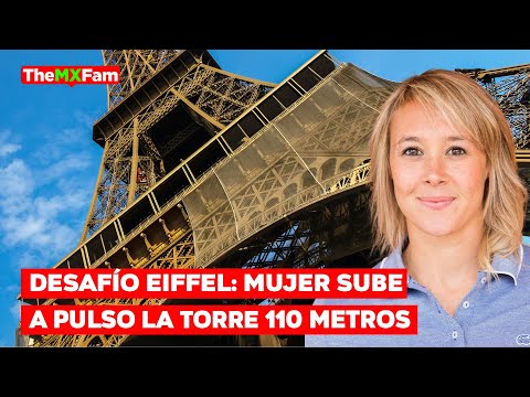Anouk Garnier, Deportista Francesa Rompe Récord en la Torre Eiffel | TheMXFam