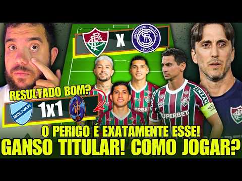 Fluminense Enfrenta Rivadávia e Zubeldía Avalia a Escalação de Ganso: Cuidado com os Contra-Ataques!