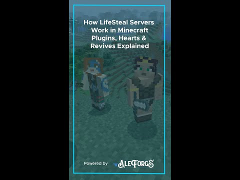 LifeSteal servers let you steal hearts when you kill players