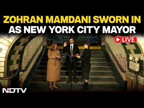 Zohran Mamdani Oath | Zohran Mamdani Inauguration | New York City LIVE | New York Mayor LIVE