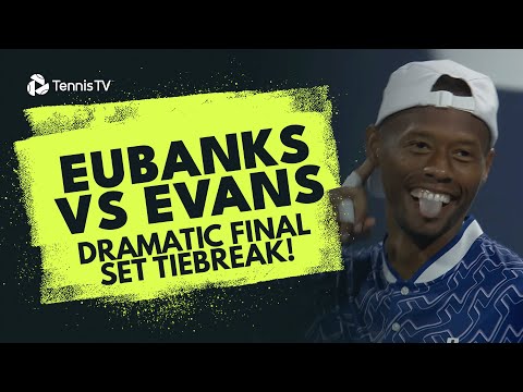 Eubanks vs Evans Dramatic Final Set Tiebreak! | Miami 2024