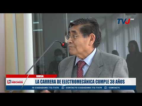 LA CARRERA DE ELECTROMECÁNICA CUMPLE 38 AÑOS
