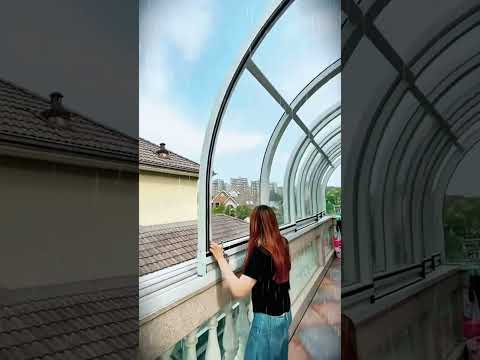 Do you like this design? #foryou #sunroom #pc #home #decoration #aluminum #snow #garden #patio