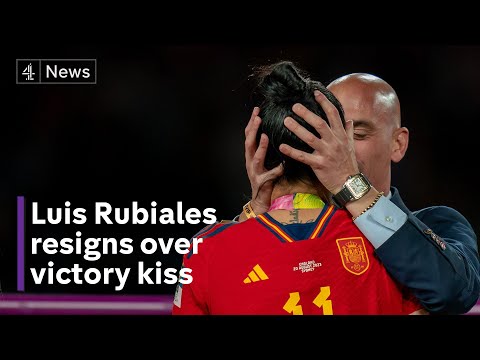 Luis Rubiales resigns as president of Spanish FA over Jenni Hermoso kiss
