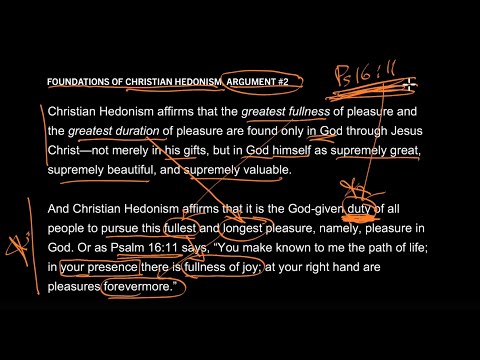 Foundations of Christian Hedonism // Part 3 // If You Refuse to Be Happy